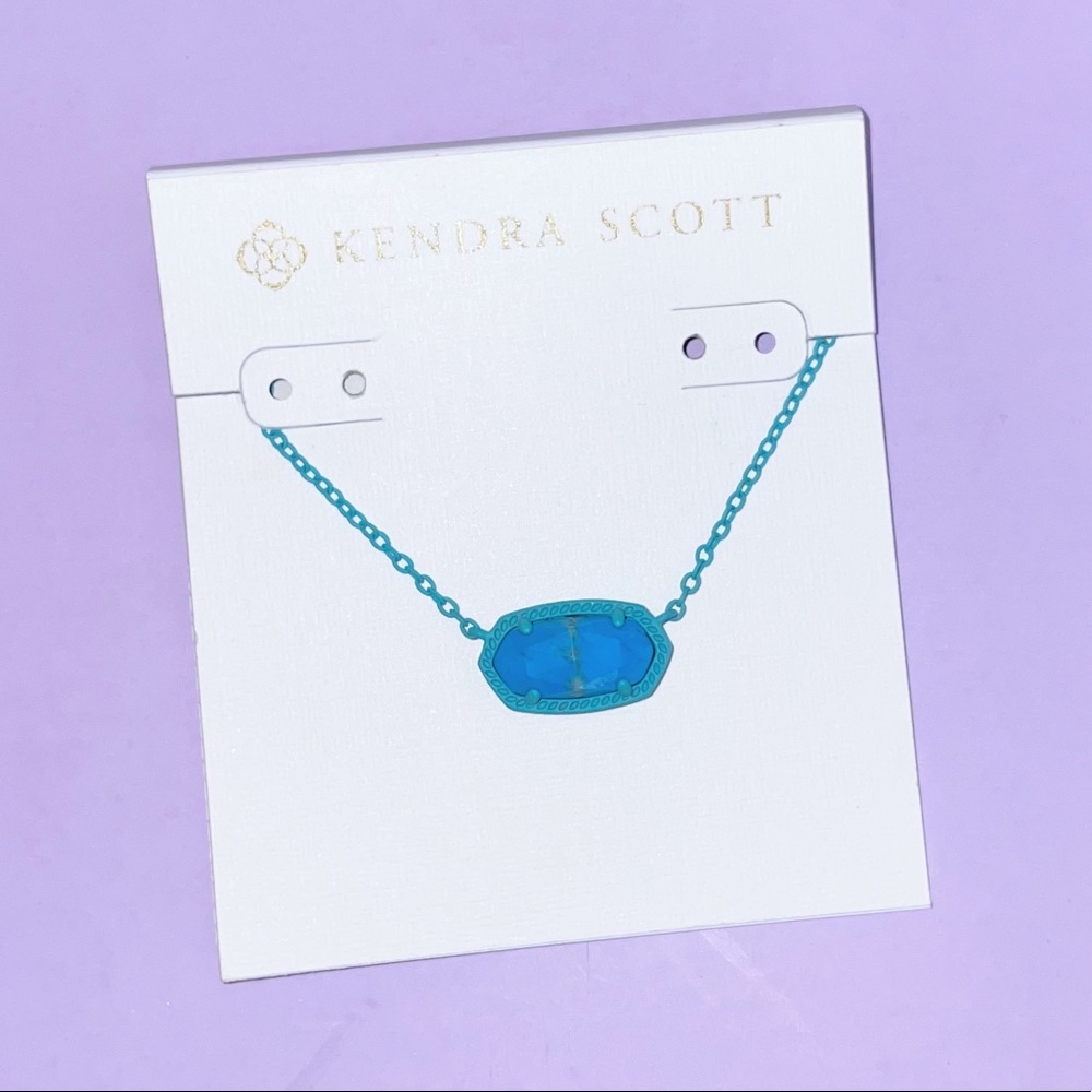 COPY - Aqua Howlite Elisa Matte necklace